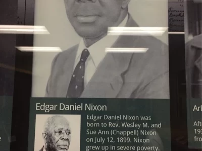 Edgar Nixon, Edgar Nixon Are Posing For A Picture